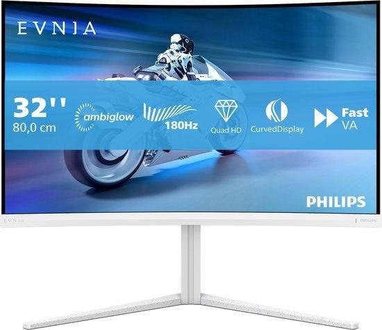 PHILIPS Evnia 5000 32M2C5501/00 | 31,5 inch, Kandnelektronica@gmail.com, K&N Elektronica, Hoofdtelefoonaansluiting, VA