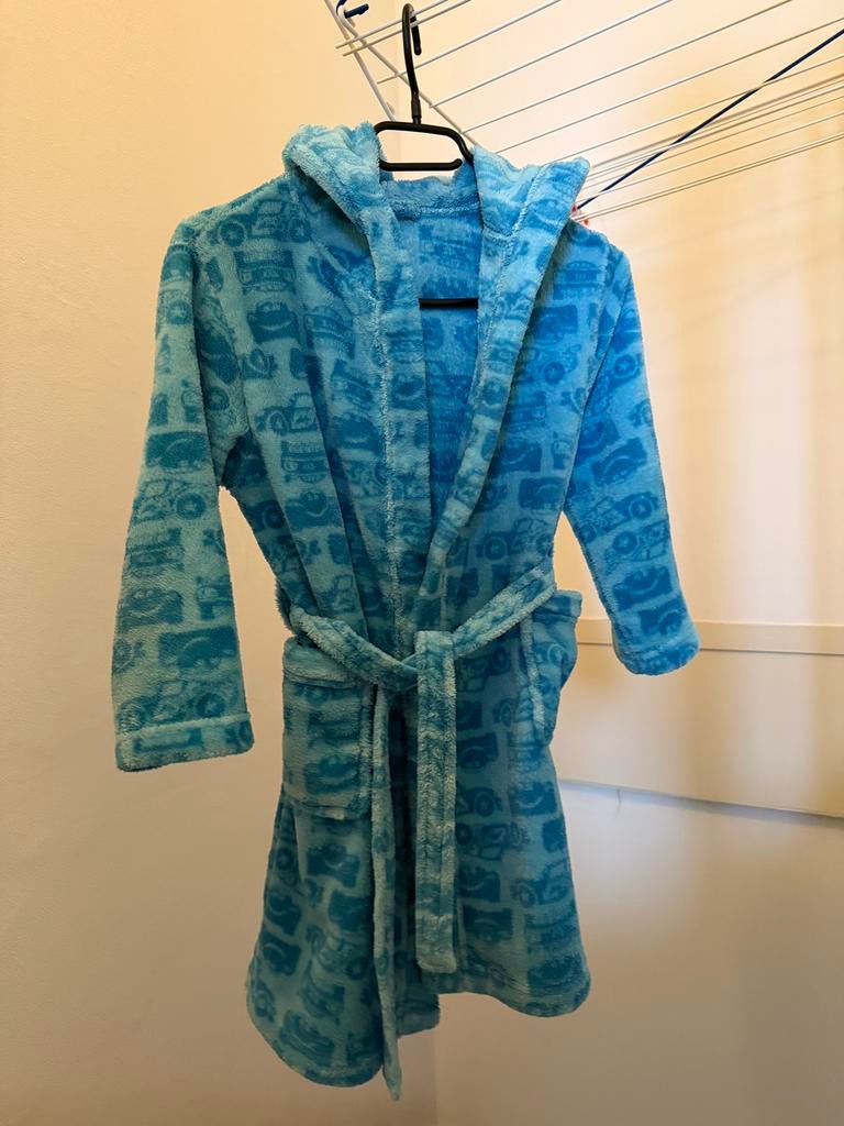 Disney badjas ‘Cars’, Ophalen of Verzenden, Zo goed als nieuw, Jongen of Meisje, Nacht- of Onderkleding