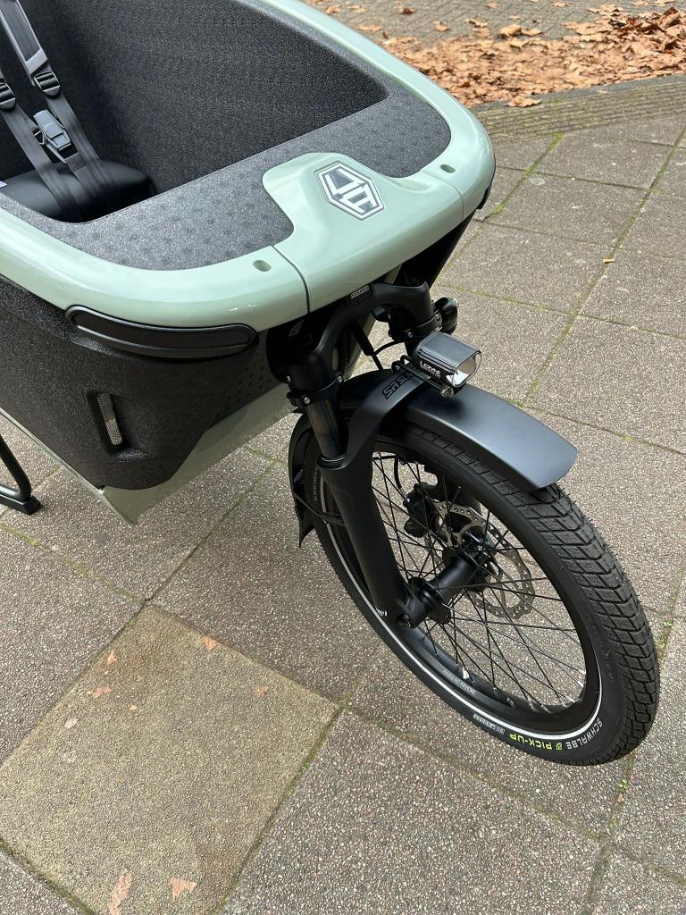 Urban Arrow Next bakfiets met EUR 600,- korting + regenhuif, Overige merken, 4 kinderen of meer, Huif, Nieuw
