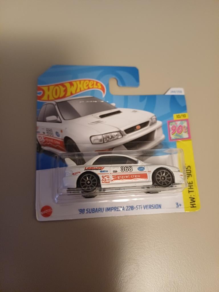 Hotwheels Subaru Impreza 22B STI, Verzenden, Auto