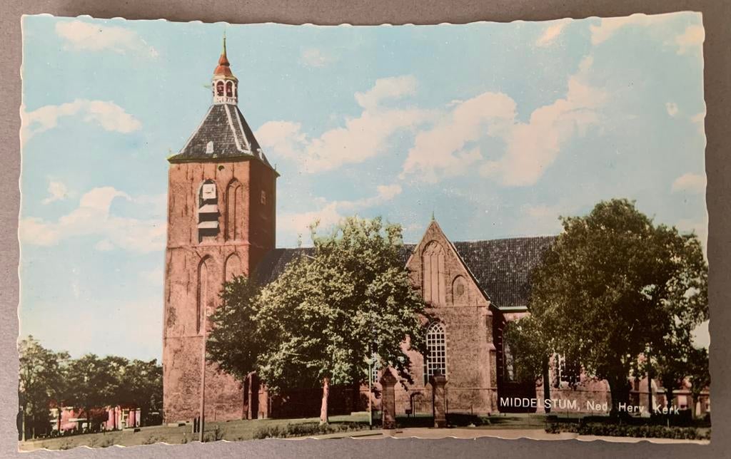 Middelstum, Ned. Herv. Kerk, Verzamelen, Ophalen of Verzenden, Ongelopen, Groningen