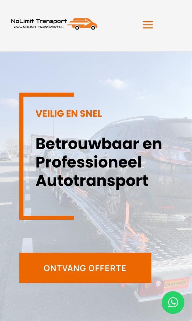 NoLimit Auto Transport Europa Nederland Duitsland Spanje, Koeriersdiensten