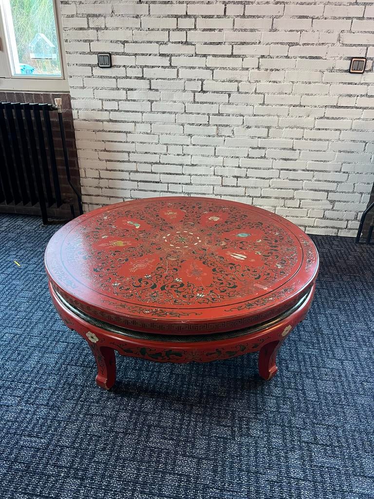Antieke Chinese salontafel, 19e/20e Eeuw, Ophalen