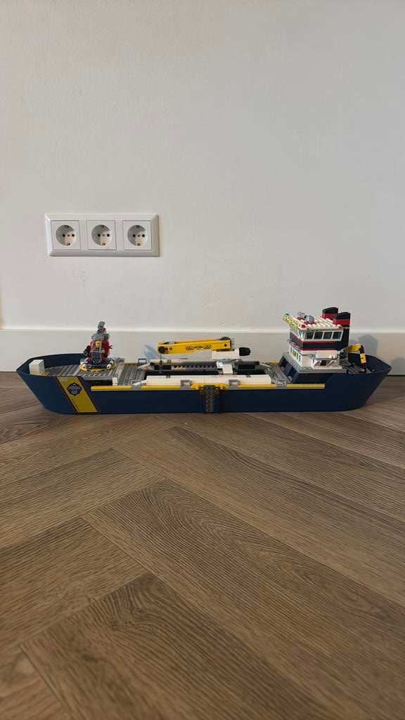 LEGO City Oceaan Onderzoeksschip 60266, Ophalen of Verzenden, Zo goed als nieuw
