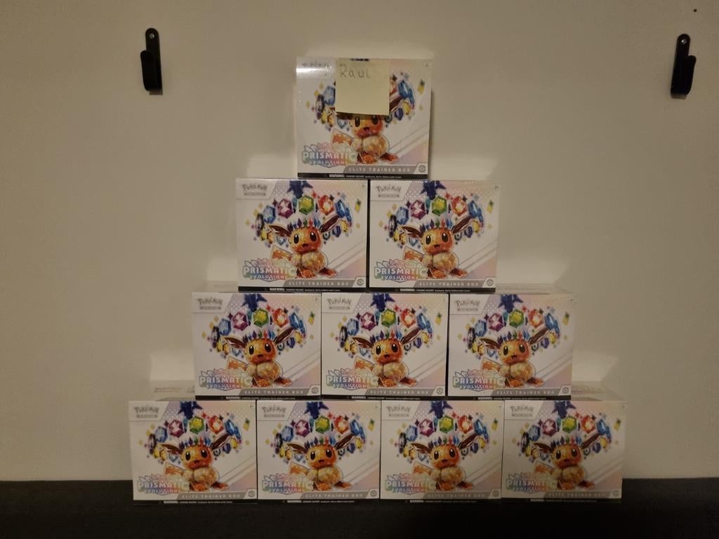 Pokemon prismatic evolutions etbs 12x, Huis en Inrichting, Ophalen of Verzenden