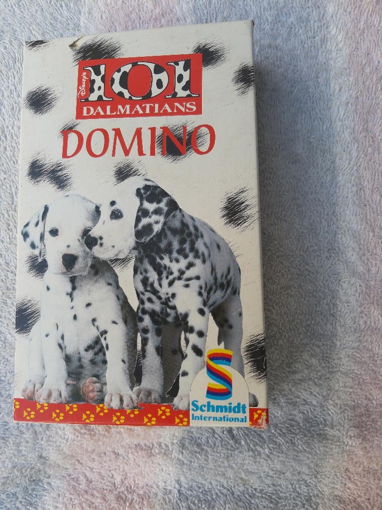 101 DALMATIANS DOMINO, Van Schmidt International., Ophalen, Zo goed als nieuw, Een of twee spelers, Schmidt International.