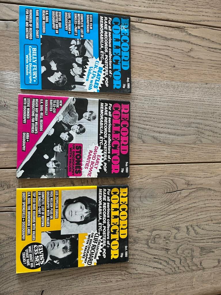 Record Collecotor aug-okt 1980, Ophalen of Verzenden, Zo goed als nieuw, Artiest