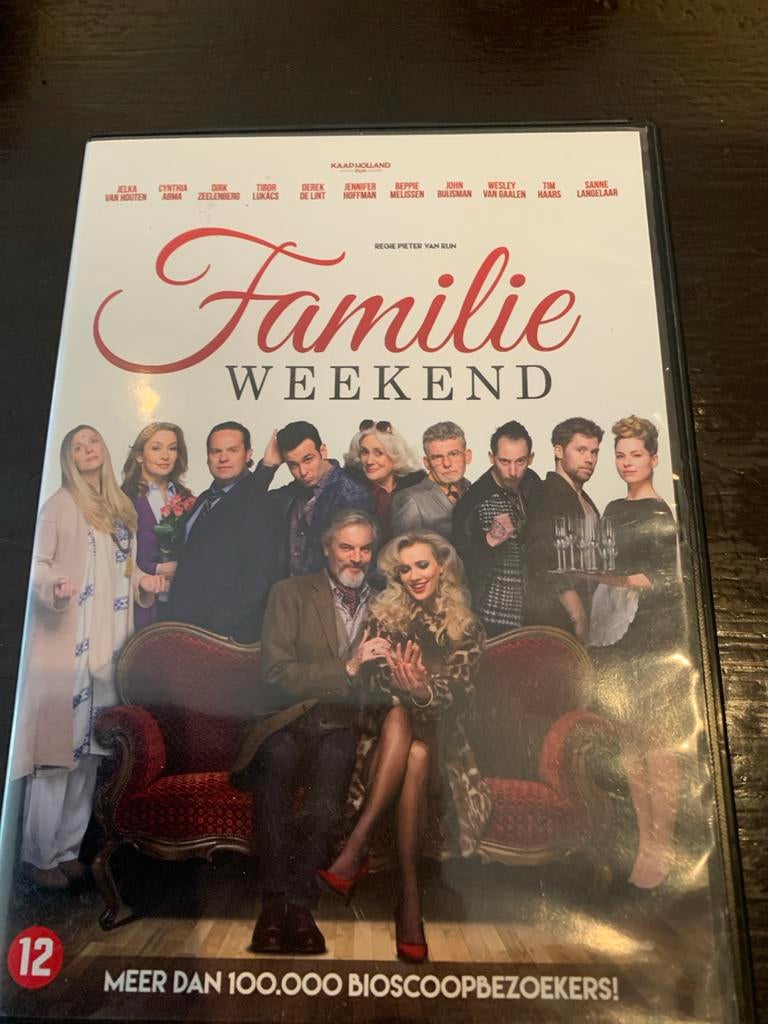 Familie Weekend DVD, Vanaf 12 jaar, Ophalen of Verzenden, Zo goed als nieuw, Overige genres