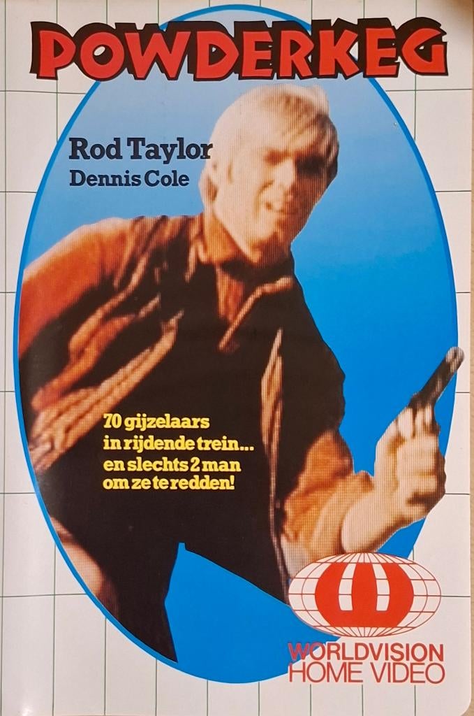 Powderkeg - Video2000 - Worldvision Home Video #596, Alle leeftijden, Ophalen of Verzenden, Zo goed als nieuw, Thrillers en Misdaad