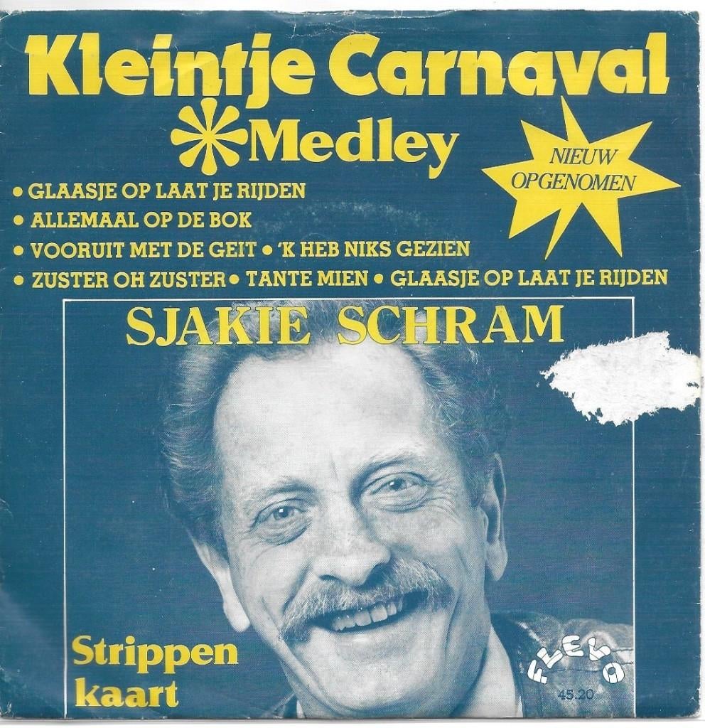 Vinyl Single Sjakie Schram, Ophalen of Verzenden, Gebruikt, Pop