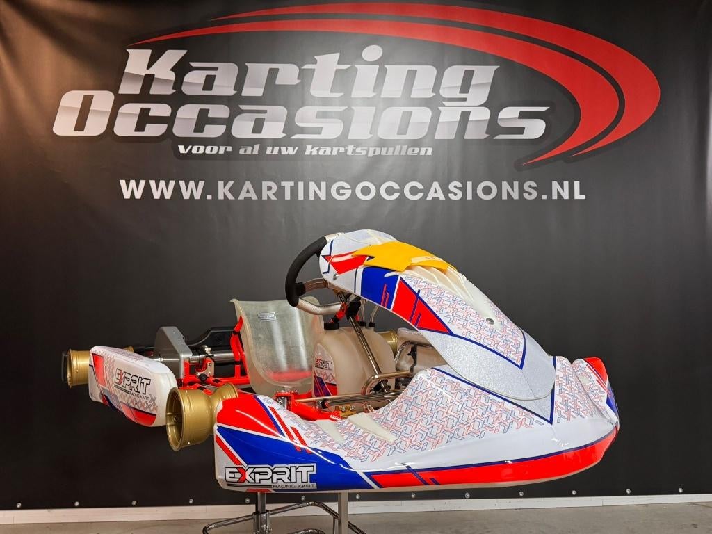 TE KOOP: EXPRIT KART 2025 ( 4 weekenden gebruikt!) #53, Ophalen, Gebruikt, Kart