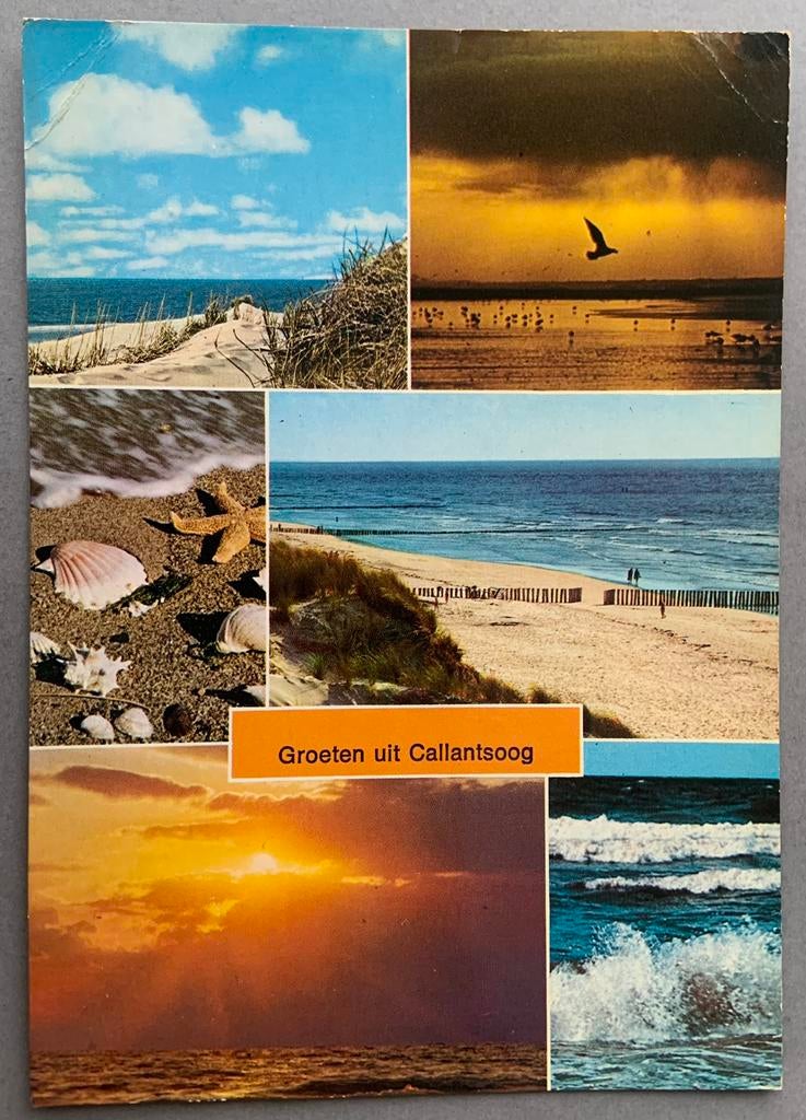 Groeten uit Callantsoog, Ophalen of Verzenden, Gelopen, Noord-Holland