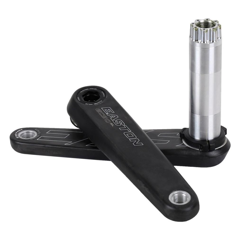 Easton EC90 SL Carbon Cranck set, Crankstel of Pedalen, Gebruikt, Racefiets, Ophalen of Verzenden