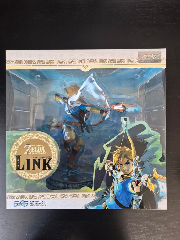 Zelda: Breath of the Wild Link statue F4F PVC 25cm, Ophalen of Verzenden, Nieuw