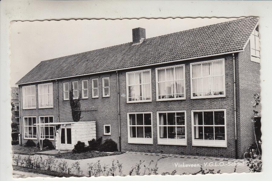 Vinkeveen, V.G.L.O. School, Verzamelen, Ansichtkaarten | Nederland, Ophalen of Verzenden, 1960 tot 1980, Gelopen, Utrecht