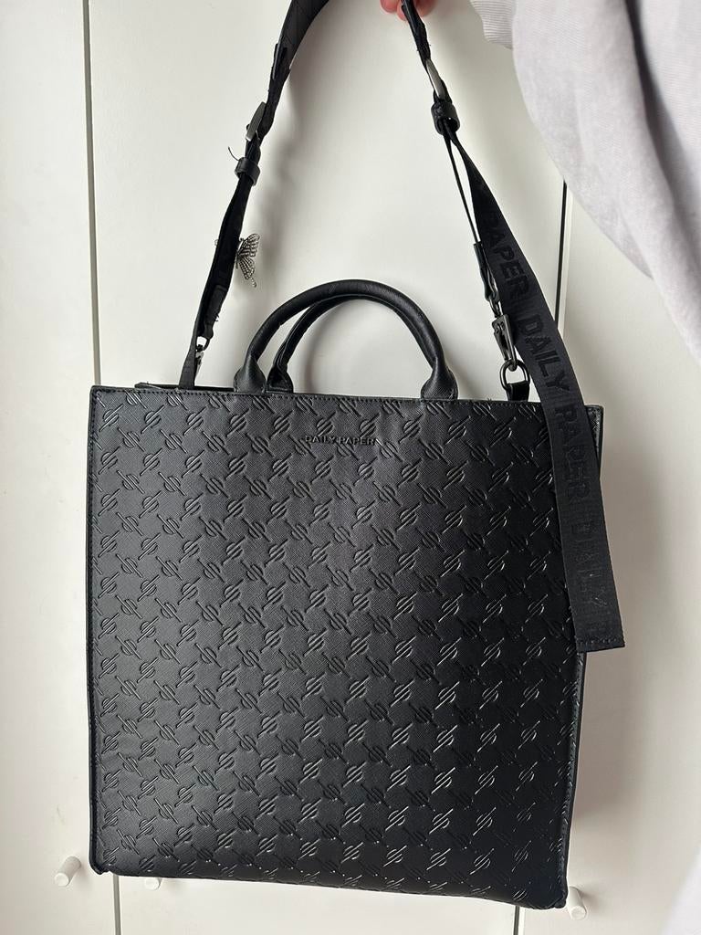 Daily paper tas, Ophalen of Verzenden, Zo goed als nieuw, Zwart, Handtas