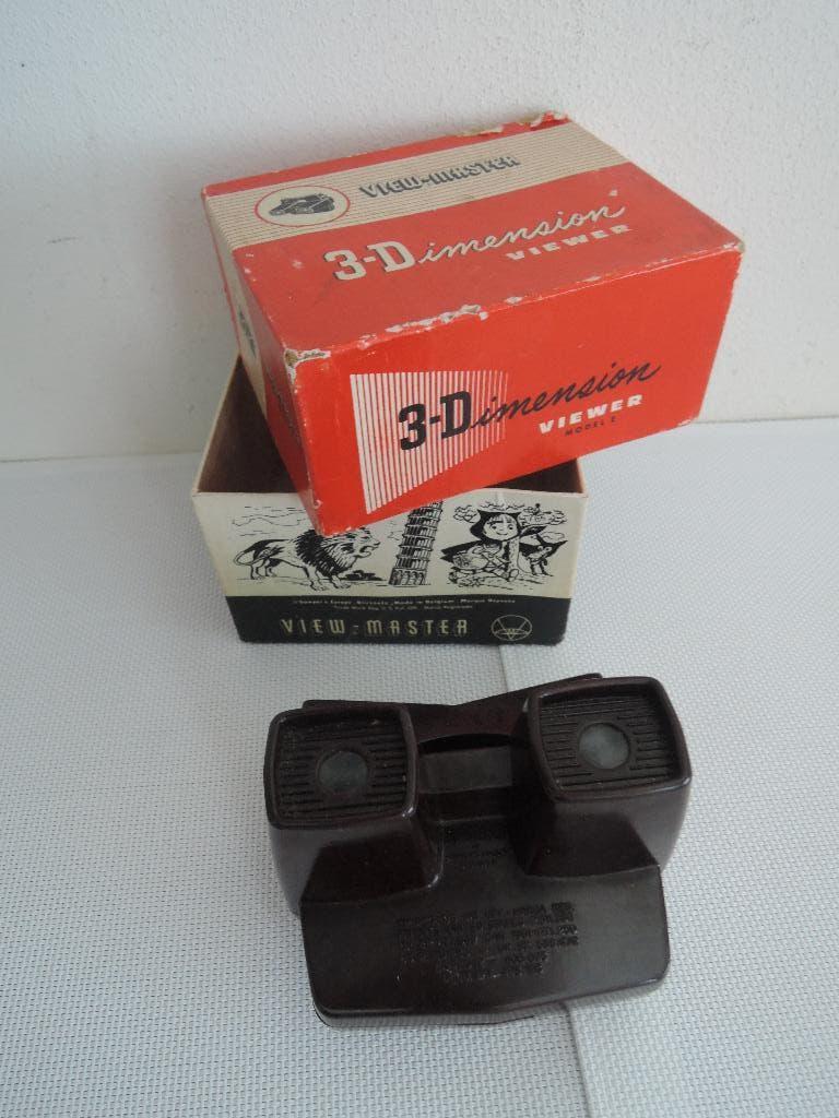 Bakelieten 3-D viewmaster, Ophalen of Verzenden, Zo goed als nieuw
