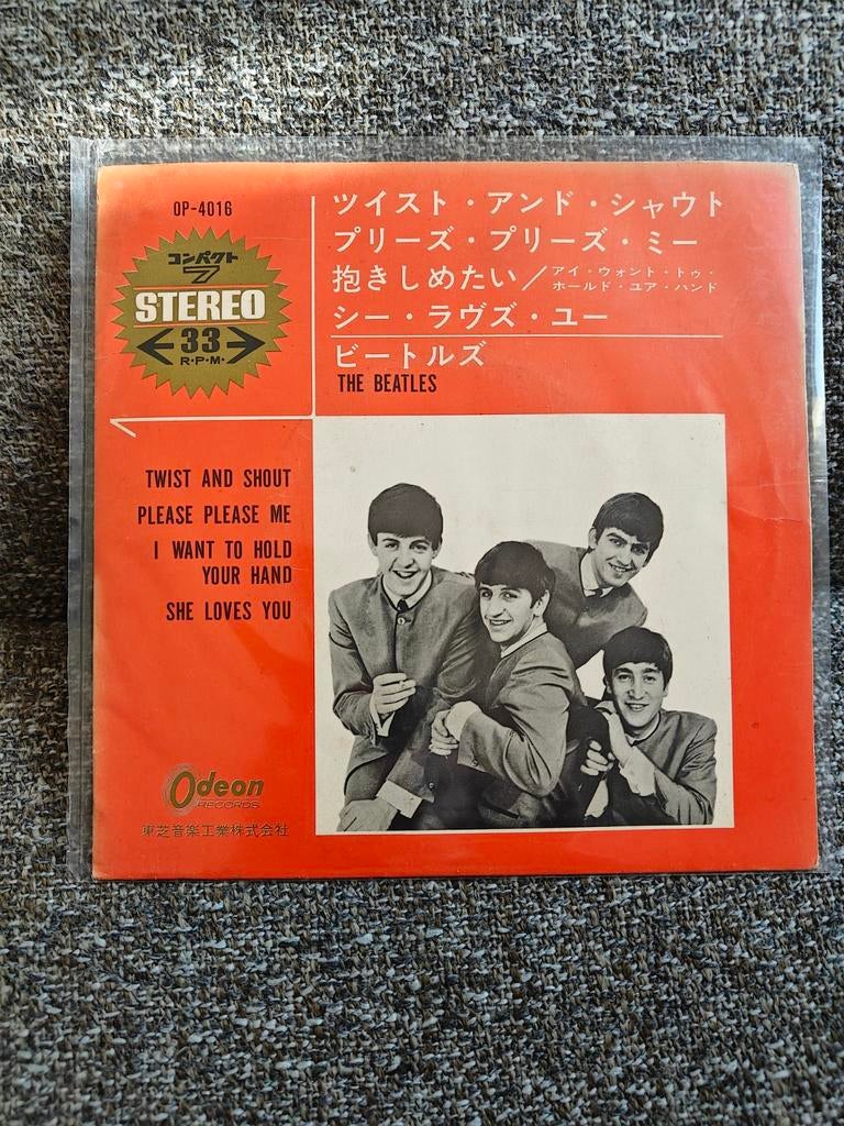The Beatles EP -Twist and shout, Ophalen of Verzenden, Zo goed als nieuw, Pop, EP