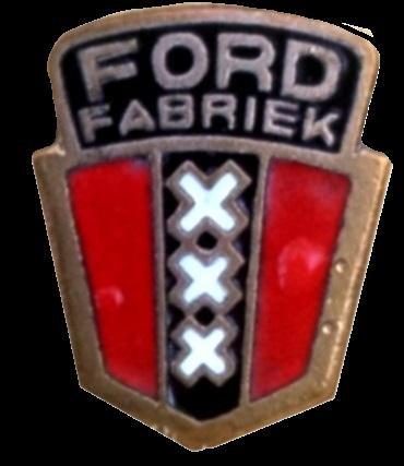 Ford Amsterdam speld bronskleur, Verzenden, Nieuw, Transport, Speldje of Pin