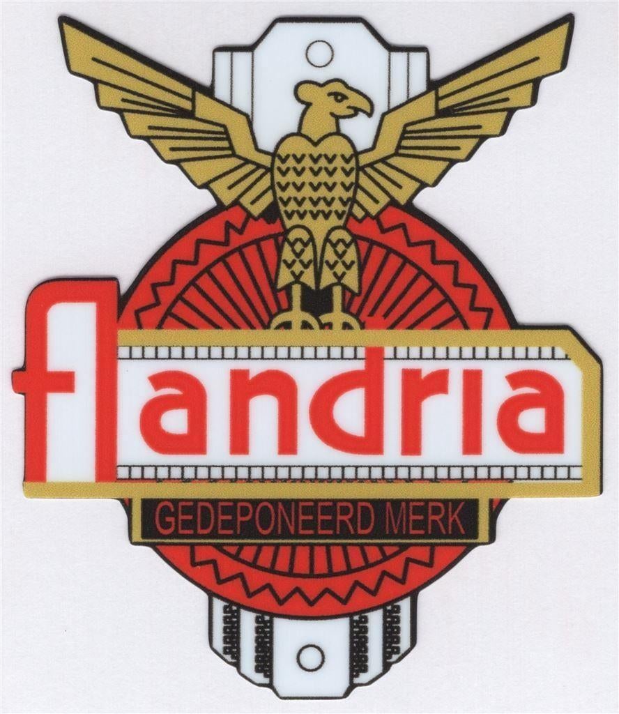 Flandria sticker #1, Ophalen of Verzenden