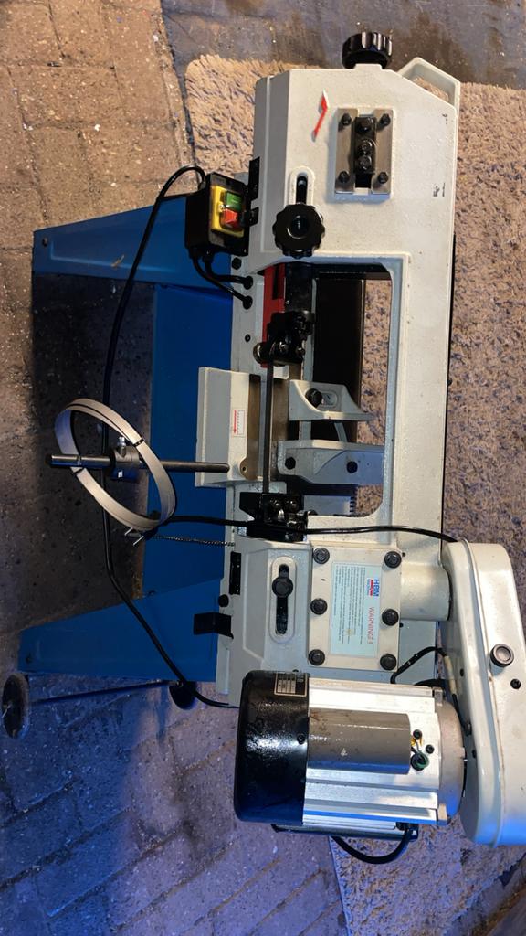 Metaallintzaag machine, 70 mm of meer, Ophalen of Verzenden, Zo goed als nieuw, Lintzaag