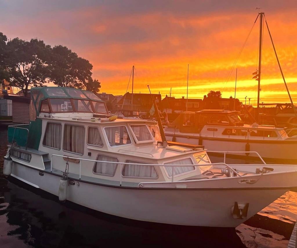 Motor kruiser 9 meter, Ophalen, Gebruikt, Staal, Binnenboordmotor