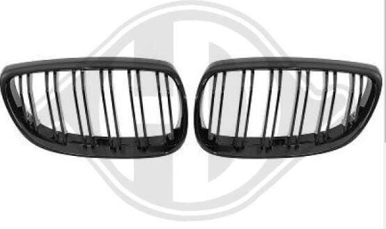 Grille set hoogglans nieuw zwart BMW 3 serie E92 E93 1216741, -, -, Nieuw, Ophalen of Verzenden