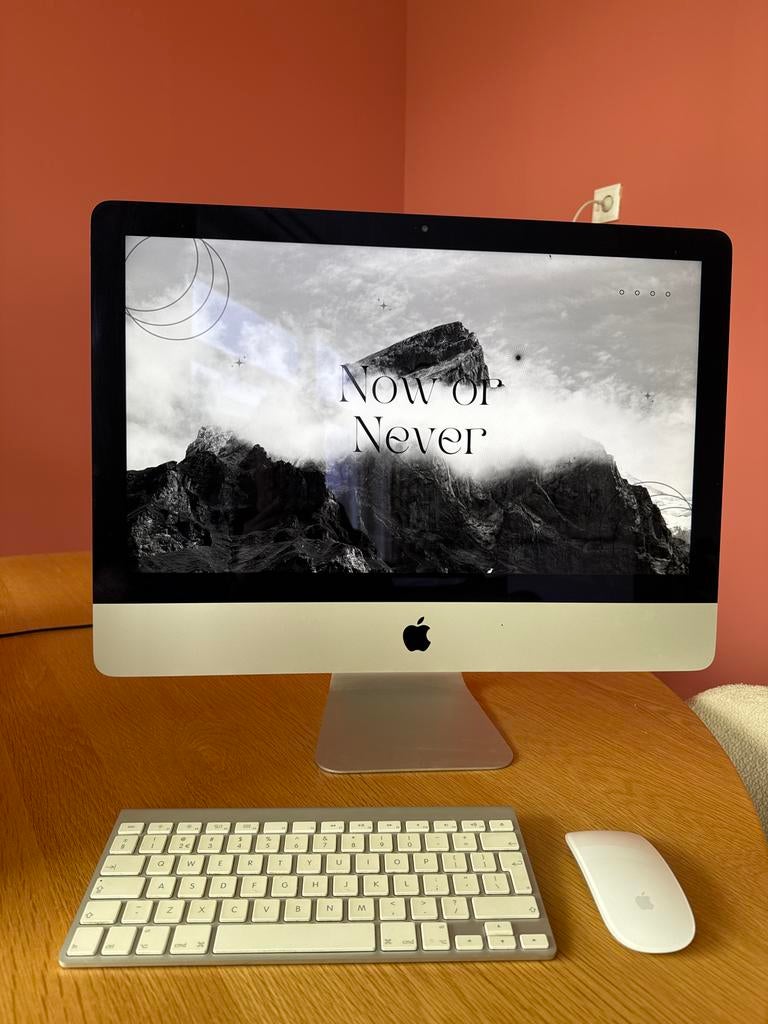 iMac 21.5 inch (eind 2013) 2.7 GHz i5, 8GB RAM met accessoir, Ophalen, Gebruikt, Overige modellen, 2 tot 3 Ghz