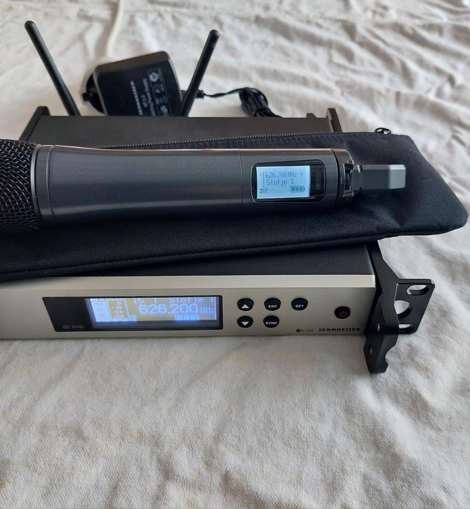 Sennheiser G4 draadloze microfoon set, Ophalen of Verzenden, Zo goed als nieuw, Zangmicrofoon