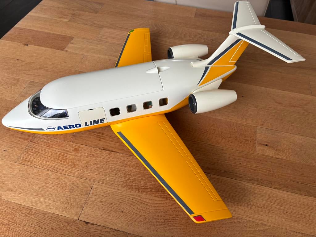 Vliegtuig playmobile met passagiers, Ophalen, Gebruikt