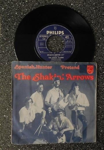 Shakin' Arrows - Spanish hunter (vanaf € 2,50), Ophalen of Verzenden, Zo goed als nieuw, 7 inch, Levenslied of Smartlap