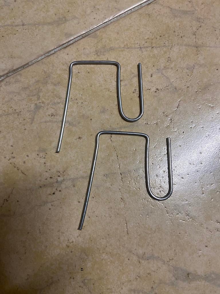 Ca. 1000 panhaken nieuw, Ophalen, Nieuw, Metaal, 15 m² of meer