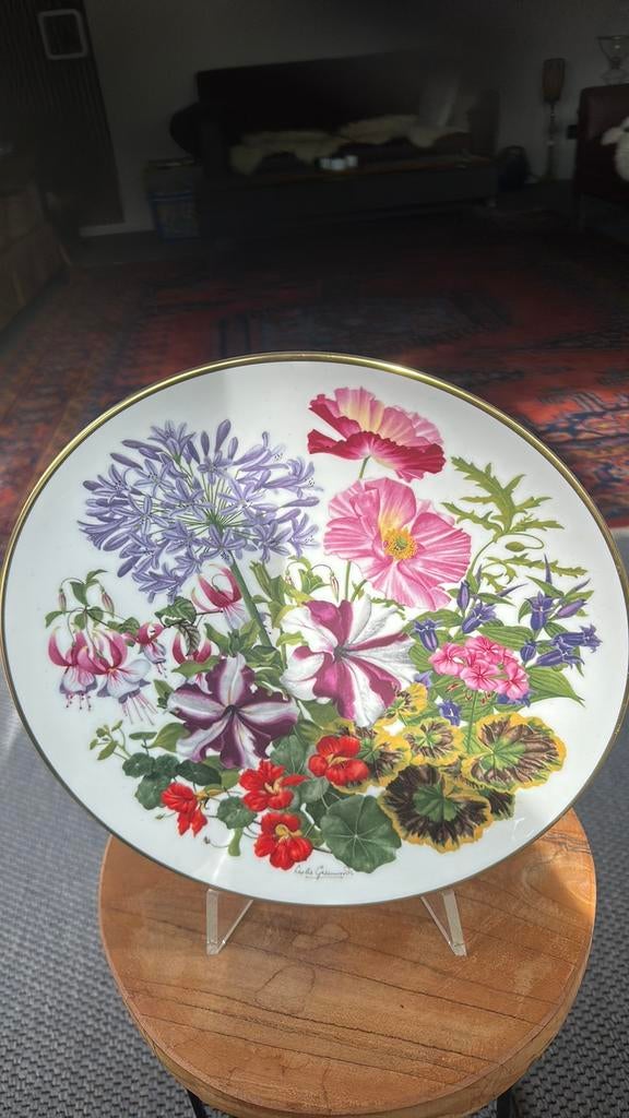 Franklin porseleinen flowers of the year, Ophalen of Verzenden