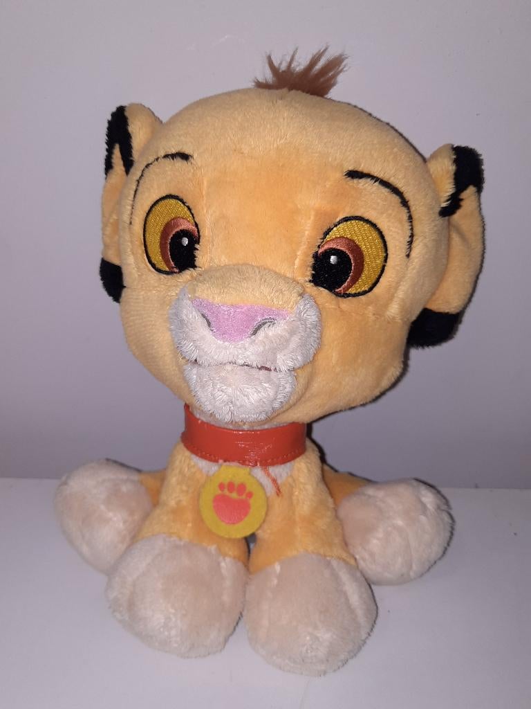Disney Simba knuffel, Verzamelen, Disney, Ophalen of Verzenden, Overige figuren, Gebruikt, Knuffel