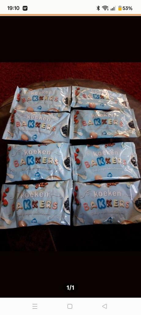 8 Koekebakkers Albert Heijn, bakvormpjes, uitsteekvormpjes., Ophalen of Verzenden, Nieuw