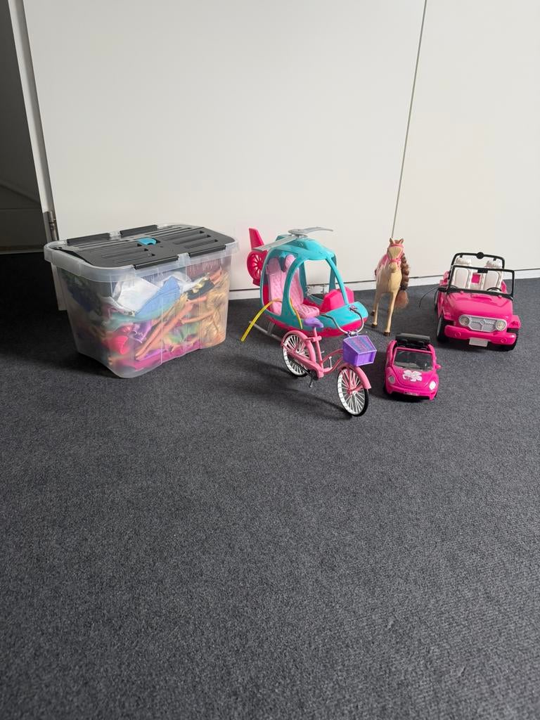 Barbies met toebehoren, Ophalen, Gebruikt, Barbie