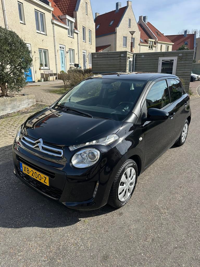 Citroën C1 1.0 VTi 72PK S&S 5D 2018 Zwart, Voorwielaandrijving, 4 stoelen, C1, Zwart