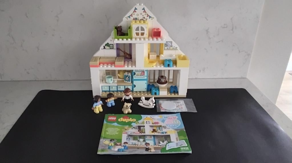 LEGO Duplo modulair huis 10929, Kinderen en Baby's, Speelgoed | Knuffels en Pluche, Zo goed als nieuw, Hond, Ophalen of Verzenden
