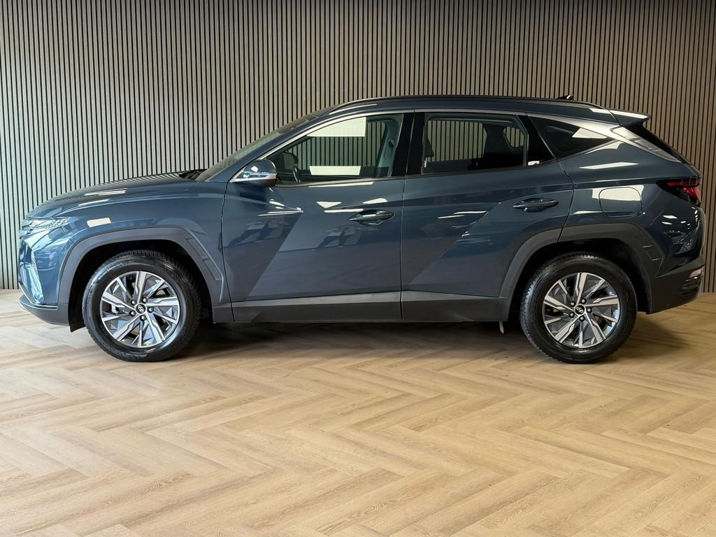 Hyundai Tucson 1.6 T-GDI HEV Comfort AUT. TREKHAAK CAMERA NA, Auto's, Hyundai, Stof, Gebruikt, Euro 6, 4 cilinders