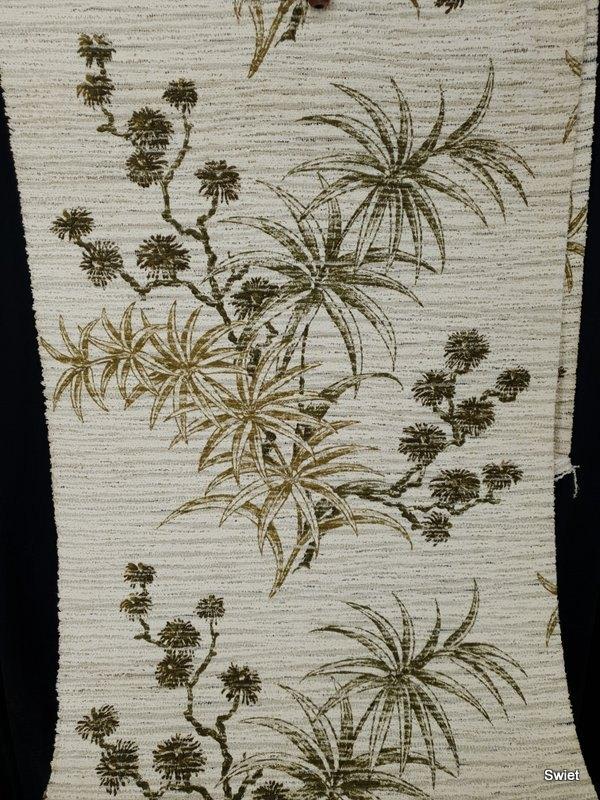 13232 Originele vintage retro stof stoffen gordijnstof Swiet, Overige kleuren, 120 cm of meer, Ophalen of Verzenden, Linnen