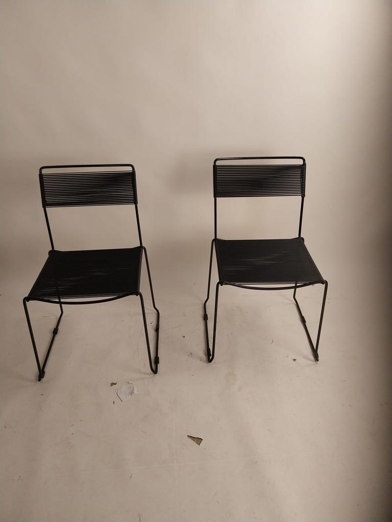 2 "spaghetti" stoelen, design Giandomenico Belotti- Fly Line, Ophalen, Zo goed als nieuw, Twee