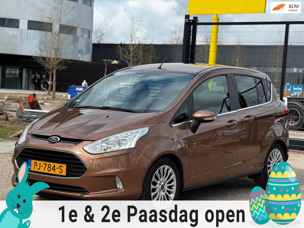 Ford B-Max 1.0 EcoBoost Titanium, Auto's, Ford, Voorwielaandrijving, Euro 5, Gebruikt, 750 kg