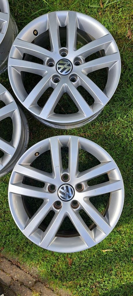 4x 16 inch Volkswagen velgen, Ophalen, Gebruikt, Velg(en), 16 inch