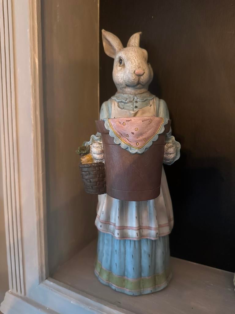 Clayre & Eef Decoratie Beeld Konijn, Ophalen of Verzenden, Zo goed als nieuw, Dier