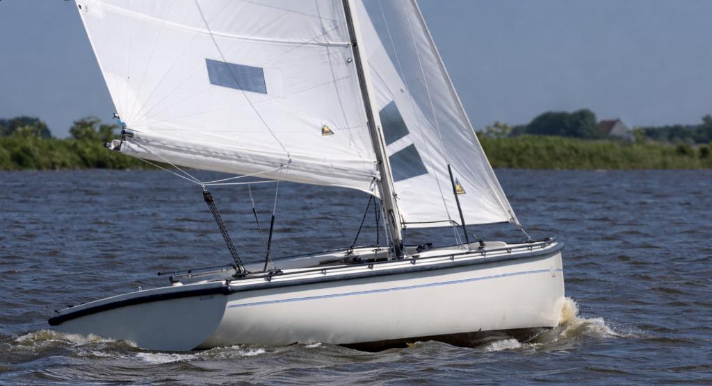 Polyvalk Hoora Torenvalk Familie zeilboot, Watersport en Boten, Ophalen, Gebruikt, 6 meter of meer, Polyvalk