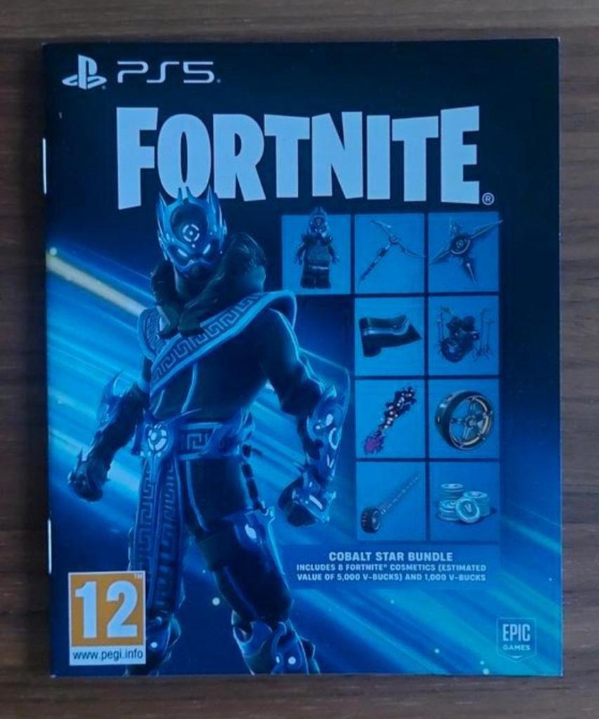 Fortnite Cobalt Star Bundle PS5 - Nieuw, Ophalen of Verzenden, Nieuw