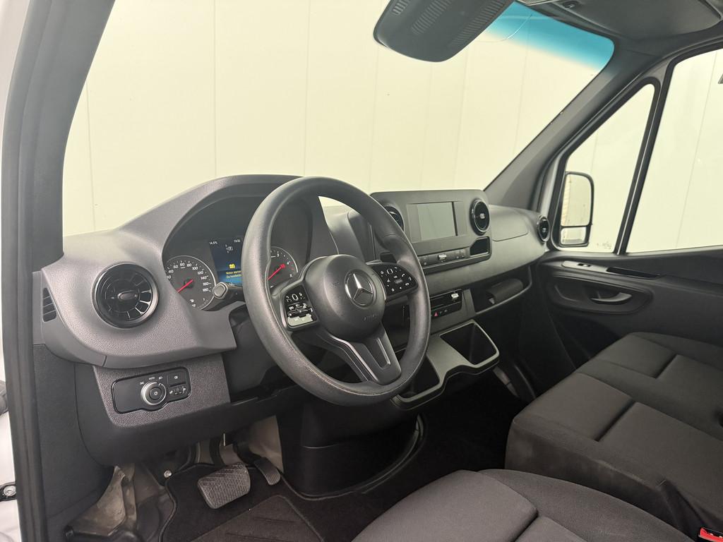Mercedes-Benz Sprinter 315CDI 9G-Tronic Automaat L2H2 | Navi, Auto's, Stof, Gebruikt, 4 cilinders, Wit