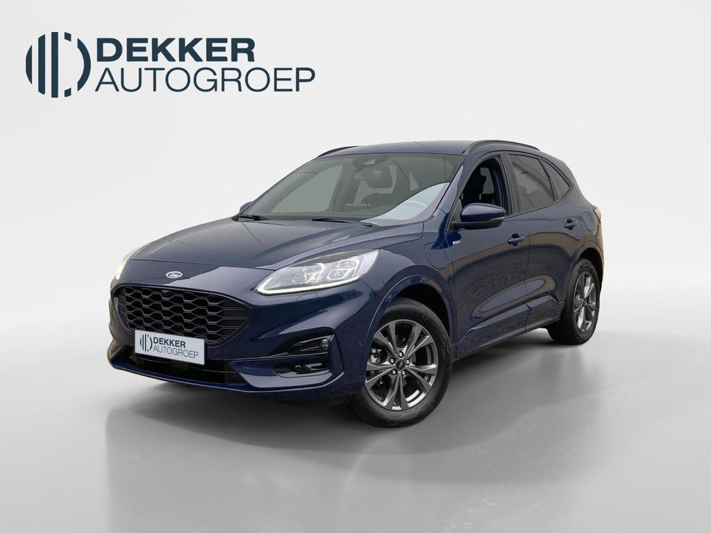 Ford Kuga 2.5 PHEV ST-Line X 225 pk Navigatie - Voorruitverw, Gebruikt, Euro 6, 4 cilinders, Blauw