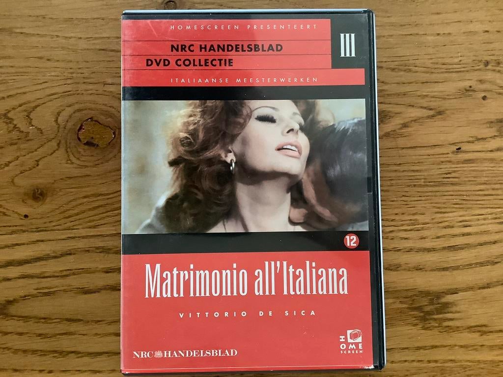 3. Matrimonio All'Italiana, Vittorio de Sica, Sophia Loren.., Ophalen of Verzenden, Zo goed als nieuw