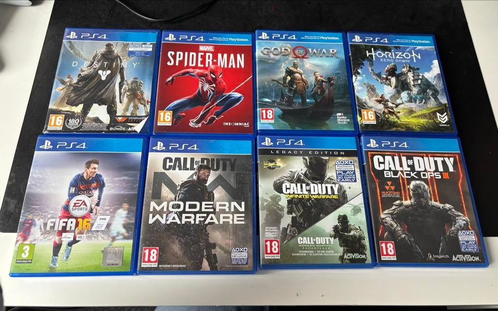 PS4 Games Bundel, Ophalen, Online, Gebruikt, Overige genres